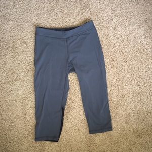 Grey Lululemon Crop Leggings